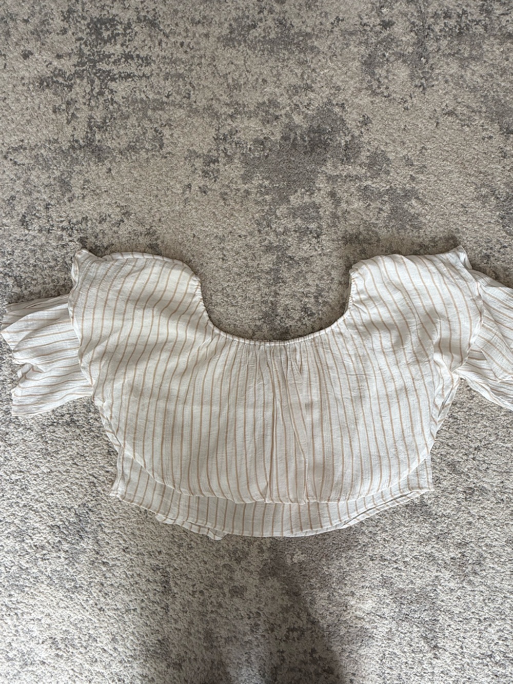 Santorini Two-Piece Set Tan Stripe - Picture 2 of 14